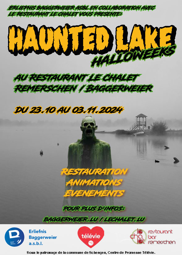 Flyer Haunted Lake